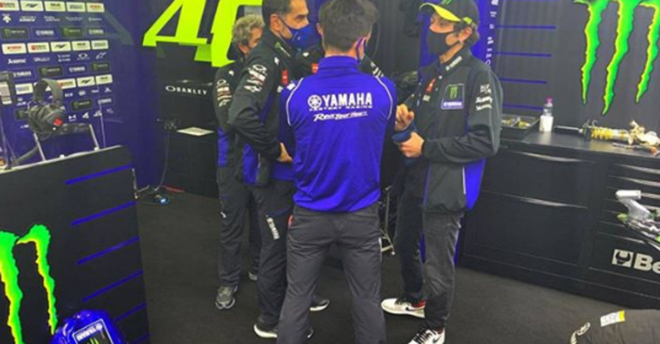 Valentino Rossi is back: negativo anche il secondo tampone e subito dalla sua M1