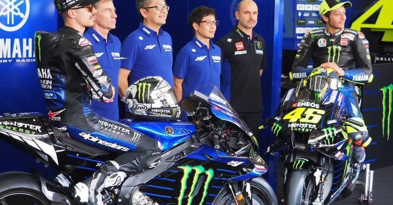 Yamaha: un team, due box e troppe emozioni contrastanti. Rossi negativo, ma Vinales rischia l&rsquo;isolamento