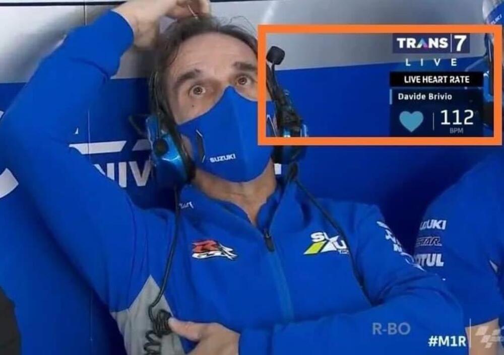 Heart rate: le Suzuki vanno forte, ma il cuore di Davide Brivio di pi&ugrave;