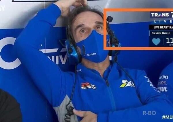 Heart rate: le Suzuki vanno forte, ma il cuore di Davide Brivio di pi&ugrave;