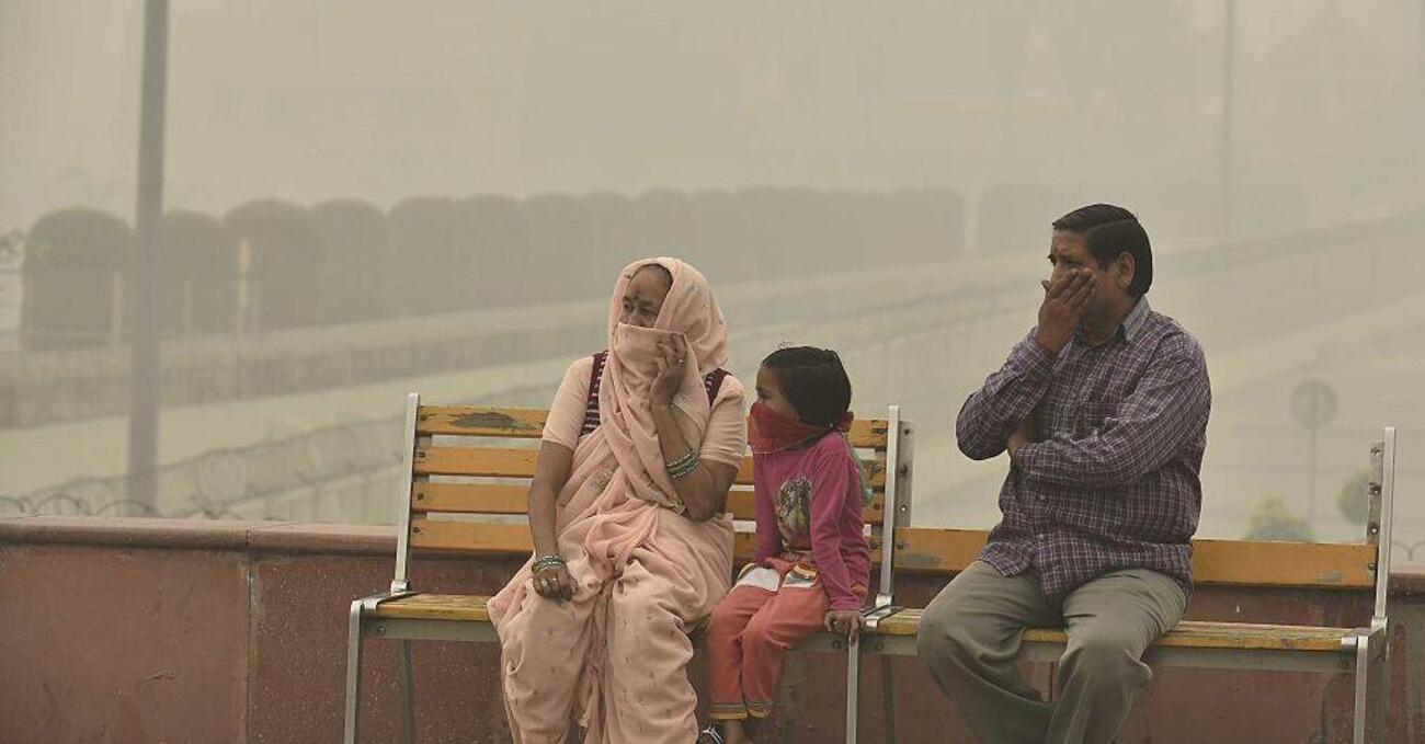 Lo smog alimenta il Covid: New Delhi in India lo dimostra