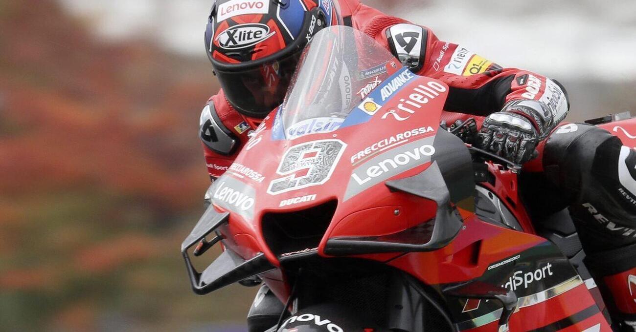 Danilo Petrucci in stile Giancarlo Falappa: al traguardo senza una manopola