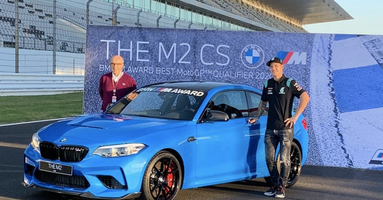 Fabio Quartararo: &ldquo;Passer&ograve; l&rsquo;inverno dallo psicologo&rdquo;. E intanto regala la BMW al padre