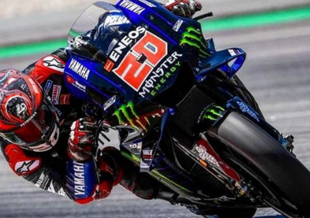 Fabio Quartararo su Instagram cancella il 46 di Valentino Rossi per il suo 20 dalla M1 ufficiale