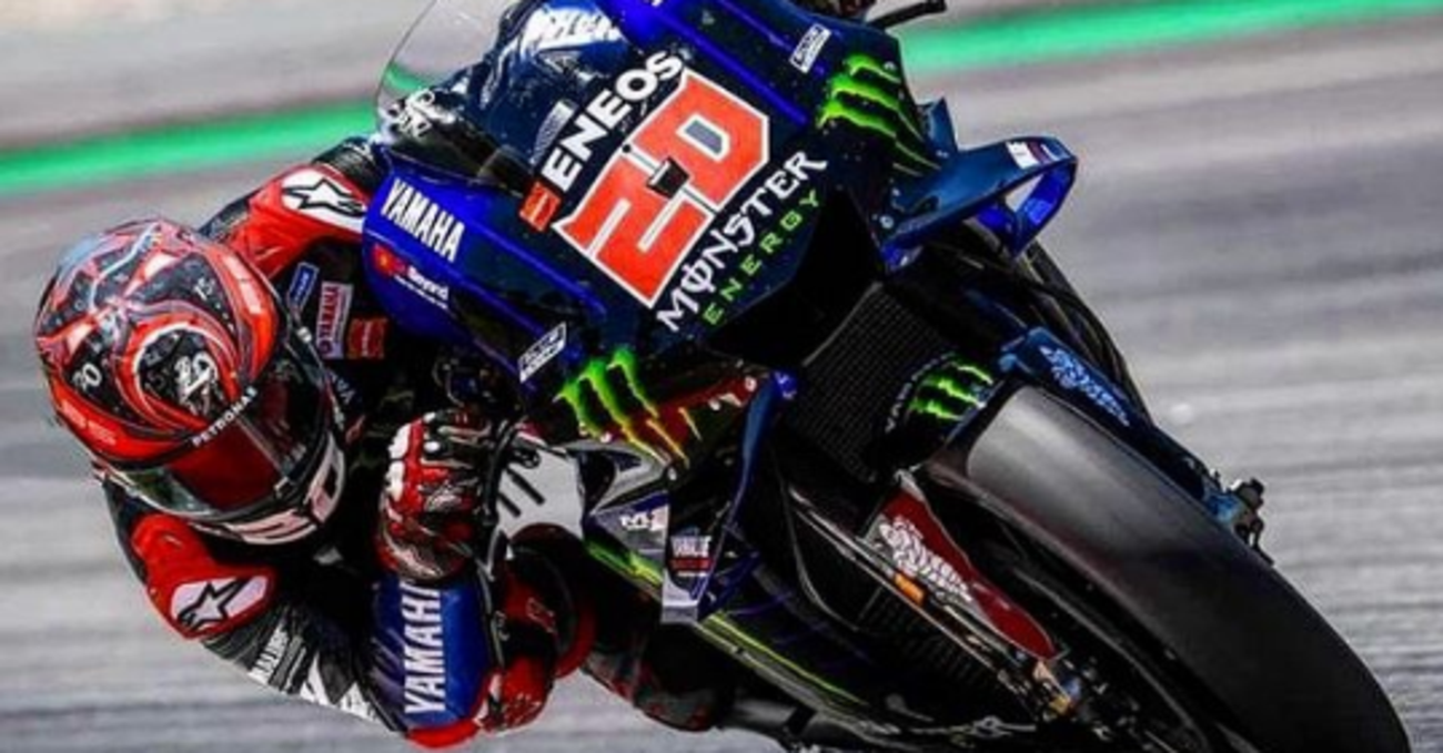 Fabio Quartararo su Instagram cancella il 46 di Valentino Rossi per il suo 20 dalla M1 ufficiale