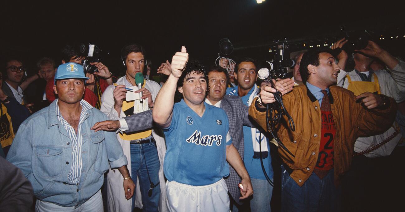 La pi&ugrave; grande intervista mai fatta a Diego Armando Maradona