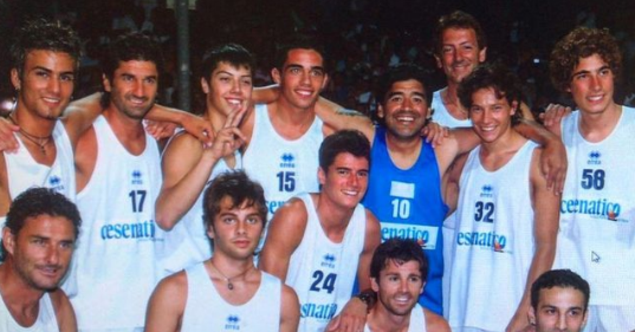 Mattia Pasini e Michele Pirro: &ldquo;Quella volta che abbiamo giocato a calcio con Maradona insieme al Sic&quot;