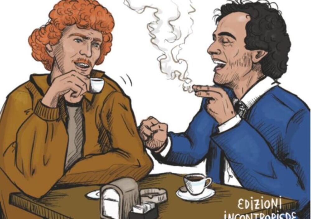 Un caff&egrave; con Platini e Boniek 