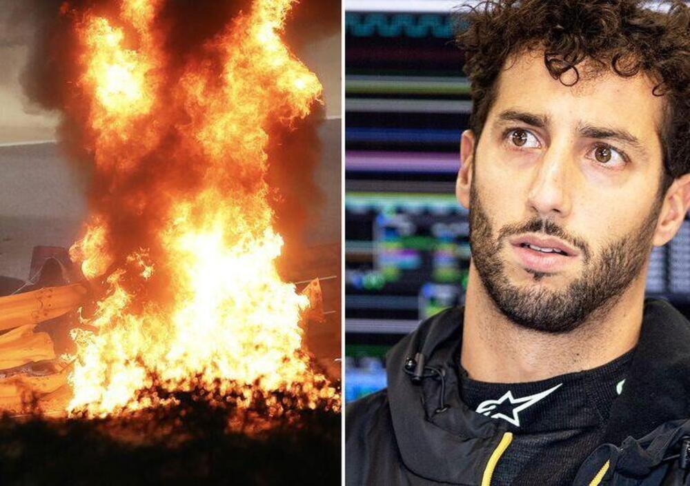 Incidente Grosjean, Ricciardo: &quot;Sono disgustato, non &egrave; uno show hollywoodiano&quot; 