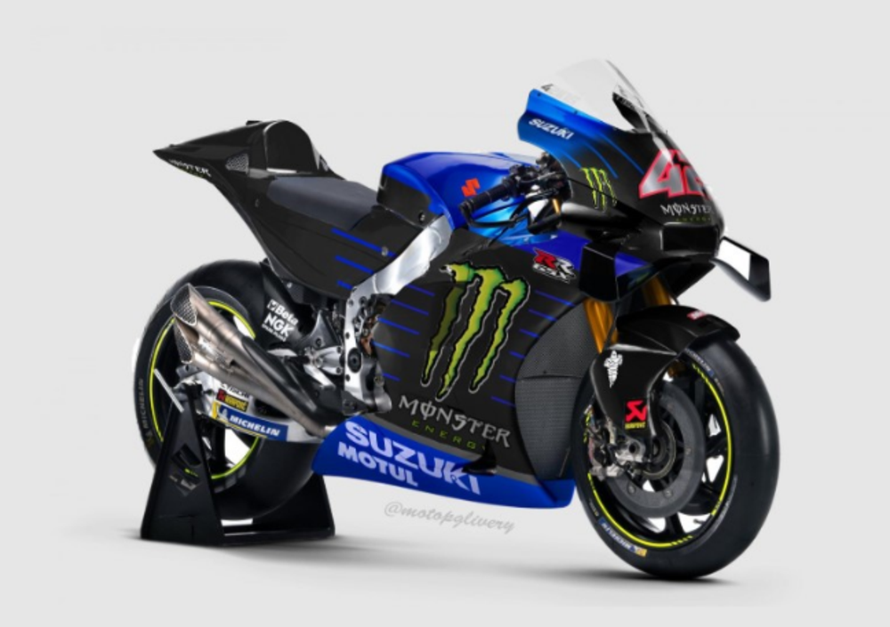 La Suzuki in livrea Monster Energy? L&rsquo;avevano gi&agrave; immaginata cos&igrave;