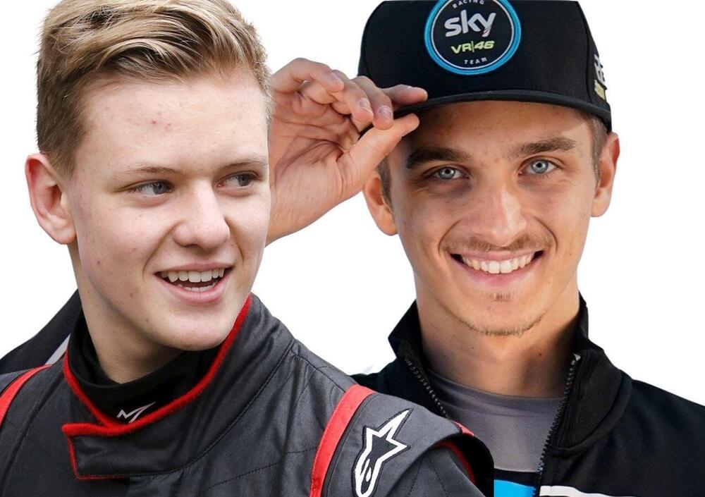 Mick Schumacher e Luca Marini: quando il sangue pesa come un macigno