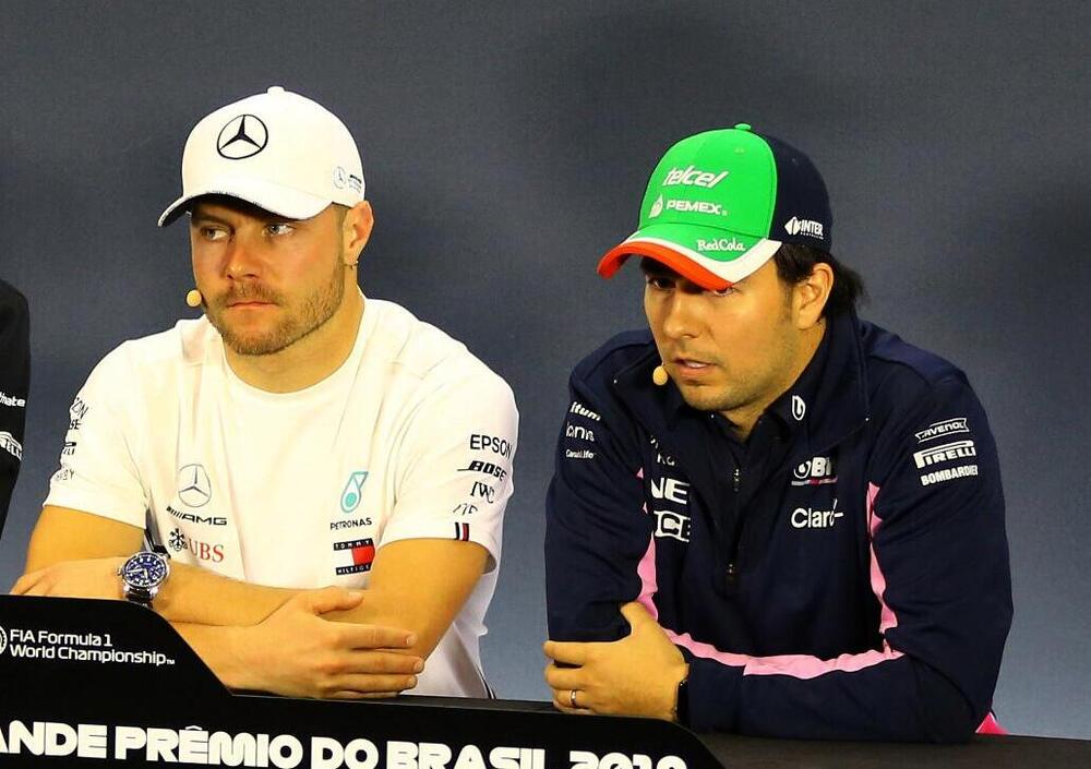 Perez e Bottas, il guerriero e il bell&#039;addormentato