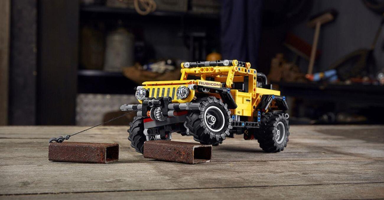 La nuova Jeep Wrangler Rubicon di Lego Technic &egrave; un piccolo capolavoro per tutte le tasche