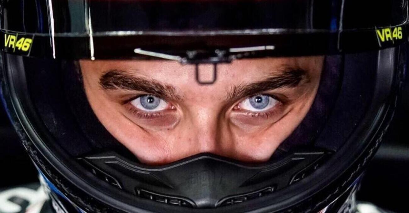 Luca Marini presenta la sua Ducati MotoGP alla finale di X-Factor