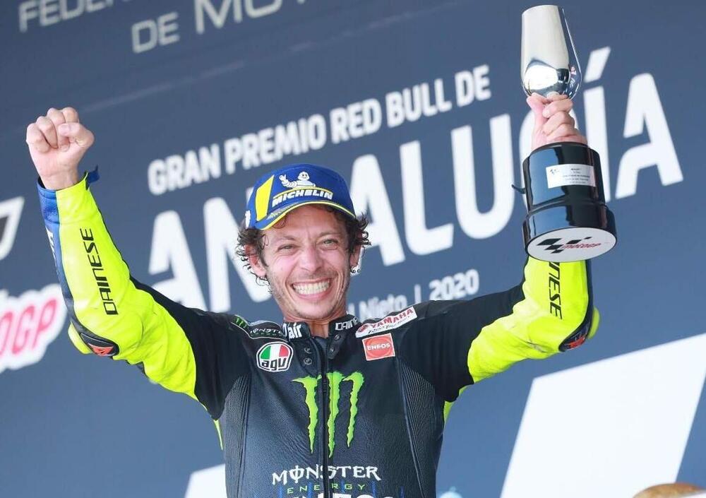 Valentino Rossi nel 2021 avr&agrave; totalizzato pi&ugrave; podi di tutto lo schieramento della MotoGP