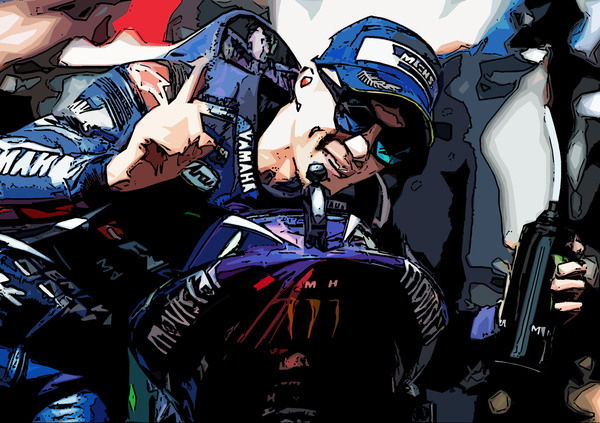Buon compleanno Maverick Vinales: Top Gun senza l&#039;F-14, ma con una Yamaha M1 (che lo fa arrabbiare)