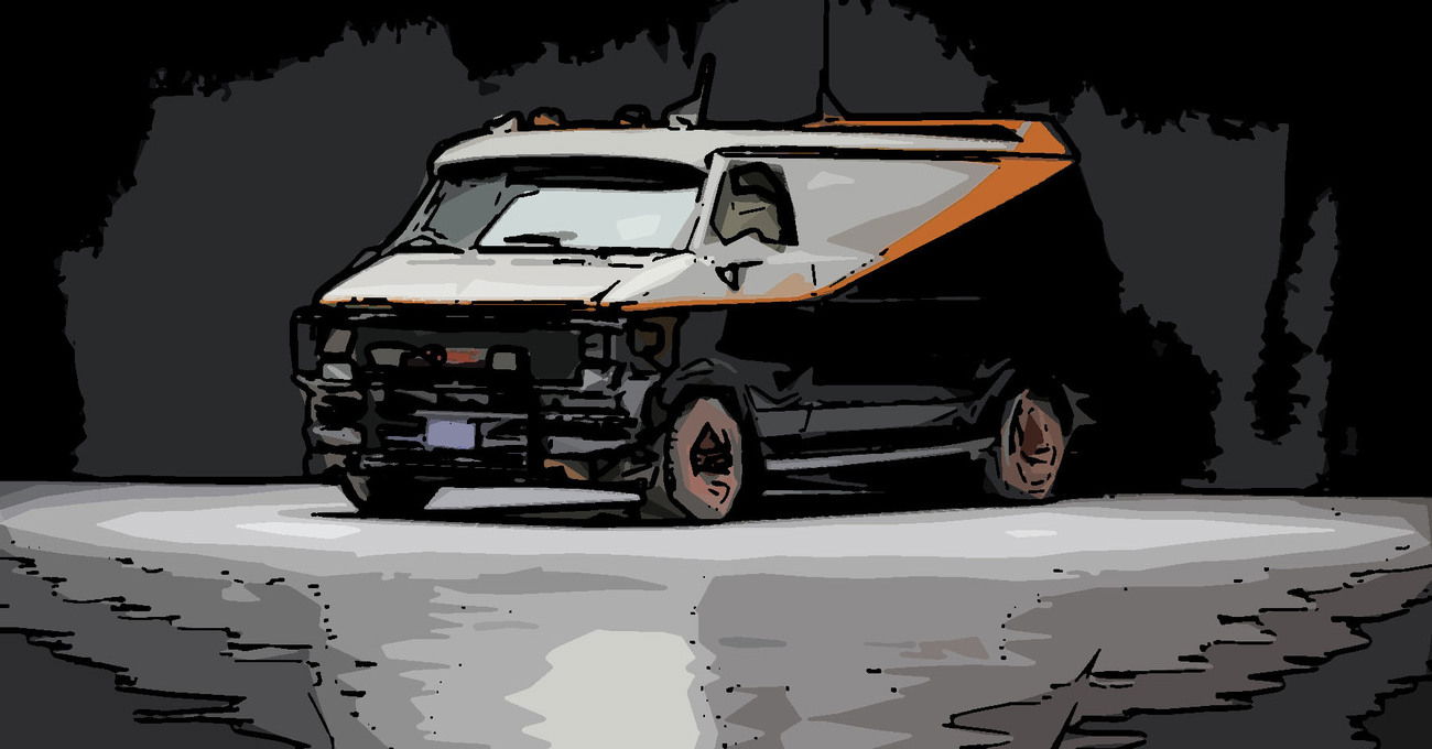A-Team: l&rsquo;iconica GMC Vandura arriva sgommando dagli anni &rsquo;80 e finisce all&rsquo;asta