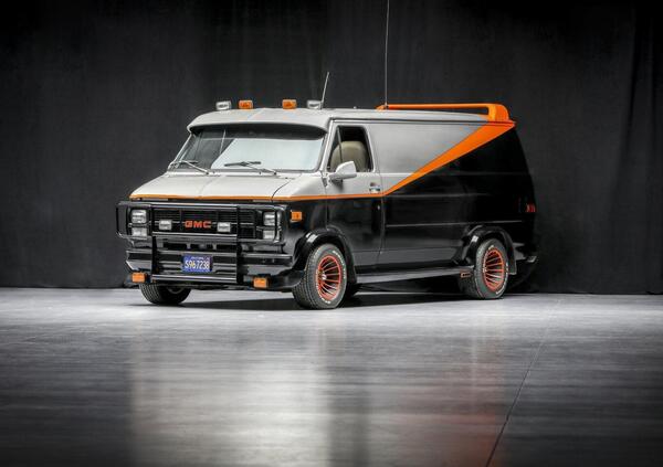 A-Team: l&rsquo;iconica GMC Vandura arriva sgommando dagli anni &rsquo;80 e finisce all&rsquo;asta