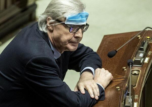 Vittorio Sgarbi: &ldquo;Il vaccino? &Egrave; come prenderlo in c**o, se ti piace lo fai&rdquo;