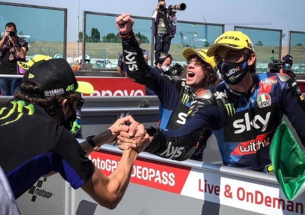 Valentino Rossi: &ldquo;La Ducati &egrave; un&rsquo;ottima moto, Marini e Bastianini competitivi gi&agrave; nel 2021&quot;