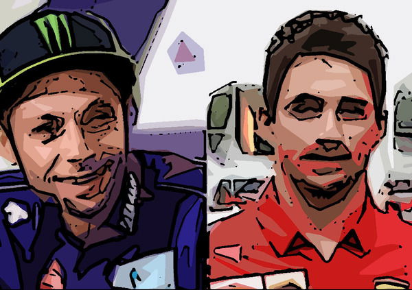 Valentino Rossi sul disastro Ferrari: &quot;L&#039;uomo per vincere c&#039;&egrave;, manca la macchina&quot;