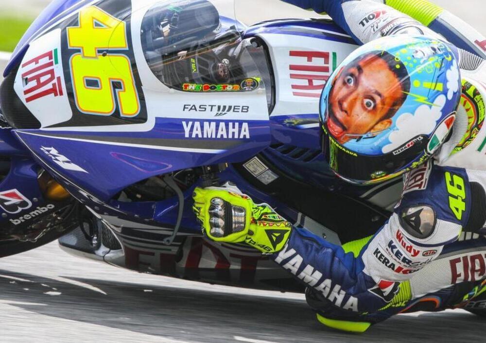 Non ho visto i Pink Floyd a Venezia n&eacute; Maradona al Napoli, ma Valentino Rossi che vince al Mugello