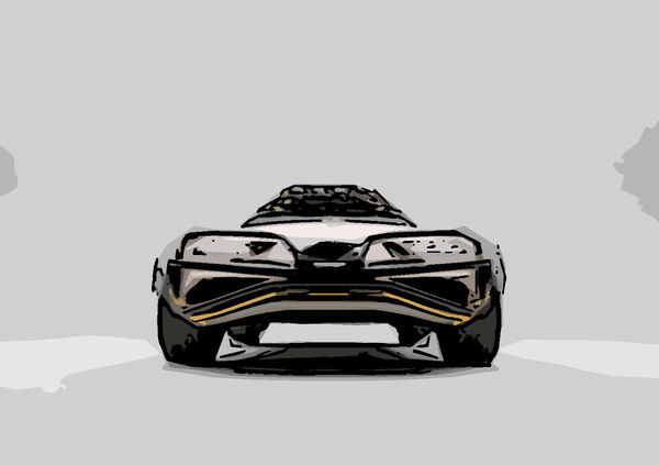 Bugatti ascolta il nostro grido e produci questa Chiron Terracross iper ignorante