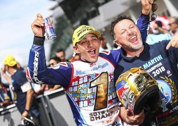 Il bellissimo messaggio di Jorge Martin per Fausto Gresini