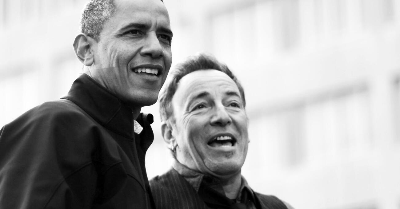Essere maschi e tutto il resto. Il podcast di Barack Obama e Bruce Springsteen