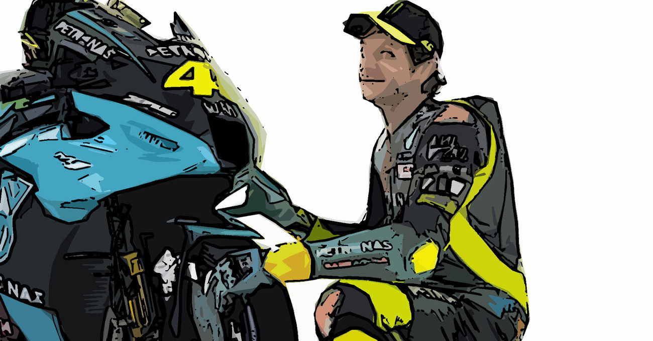Tutte le foto della nuova moto di Valentino Rossi
