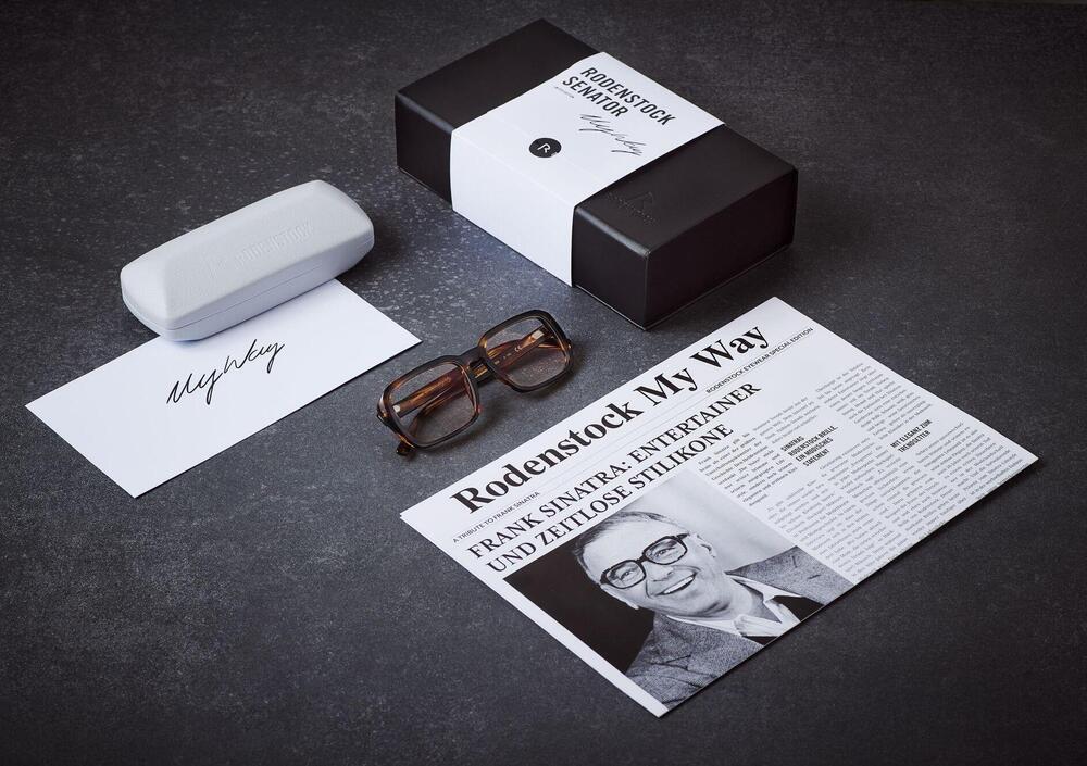 Rodenstock omaggia Frank Sinatra con una limited edition 