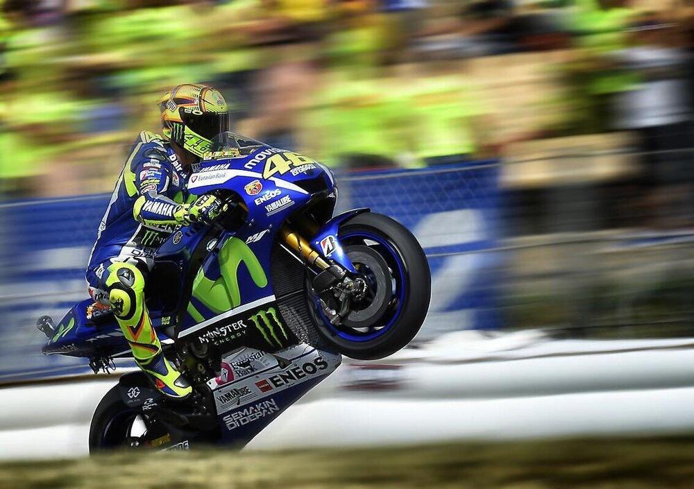 La classifica dei migliori piloti per giri veloci in gara: Valentino Rossi &egrave; ancora leader