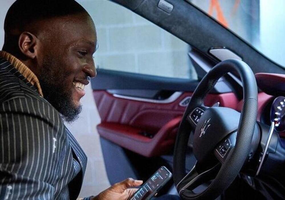 Romelu Lukaku, una Maserati Levante Trofeo per lui&hellip; E una per il figlio Romeo Emmanuel