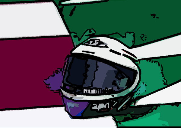 Lorenzo Savadori omaggia Gresini, il casco-replica &egrave; un&#039;opera d&#039;arte