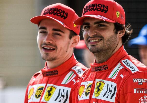 Leclerc-Sainz: quanto durer&agrave; il paradiso in Ferrari? 