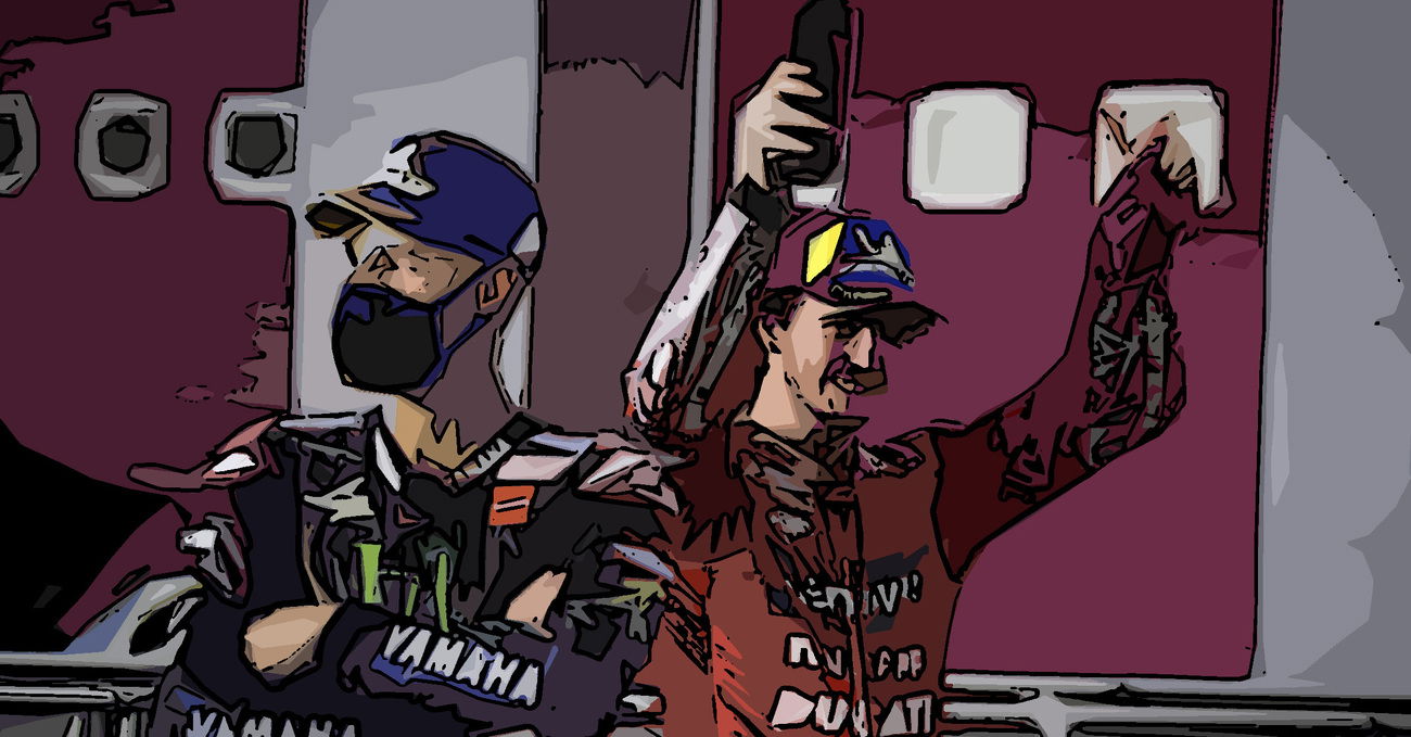 La sfida tra Bagnaia e Quartararo continua sui social (ma con buone maniere)