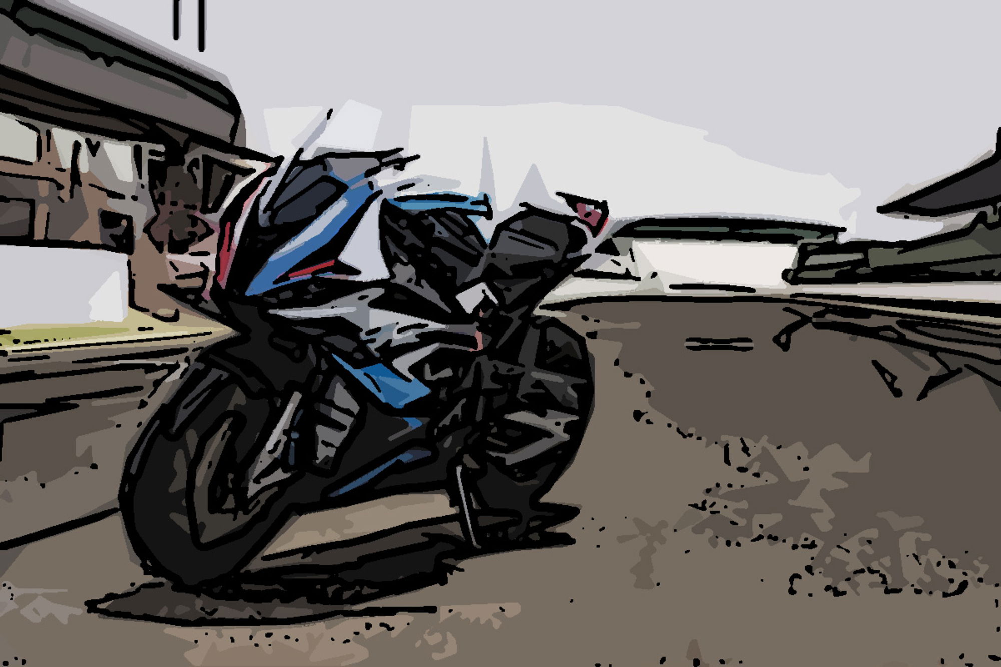 BMW M 1000 RR MotoGP Safety Bike