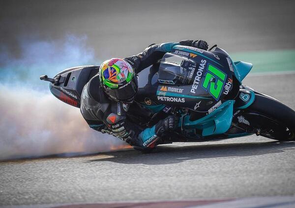 Franco Morbidelli, campione del mondo di sfortuna gi&agrave; dalla seconda gara in Qatar