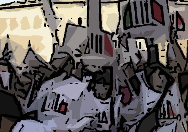 Io Apro, esercenti incatenati a Montecitorio: &ldquo;Da oggi riapriamo per non morire di fame&rdquo;