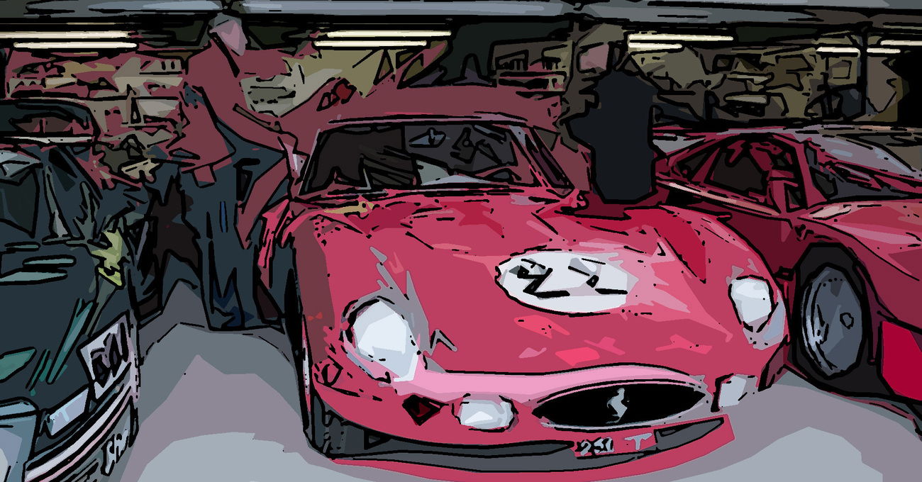 La felicit&agrave; su una macchina, AC/DC e Pink Floyd insieme su una Ferrari 250 GTO