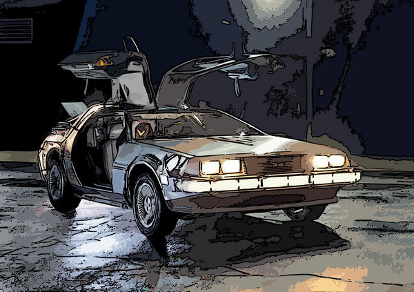 Una replica della DeLorean di Ritorno al Futuro all&rsquo;asta per aiutare Michael J. Fox