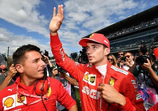 Gp di Imola, Leclerc tradito dalla radio in ripartenza 