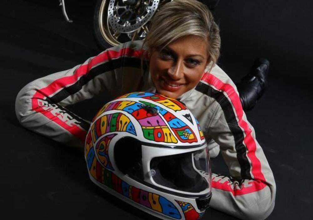 Maddalena Corvaglia e la passione per le moto: &quot;Sogno un viaggio in Europa con mia figlia&quot;