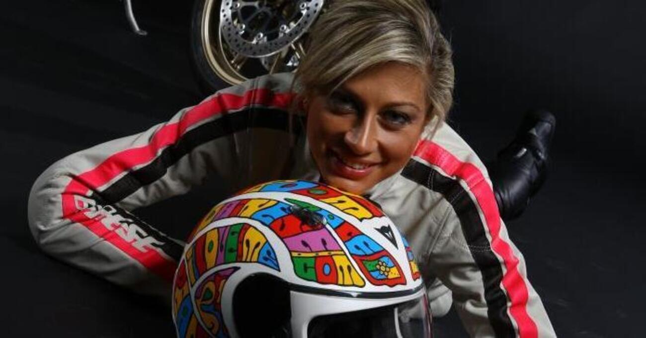 Maddalena Corvaglia e la passione per le moto: &quot;Sogno un viaggio in Europa con mia figlia&quot;