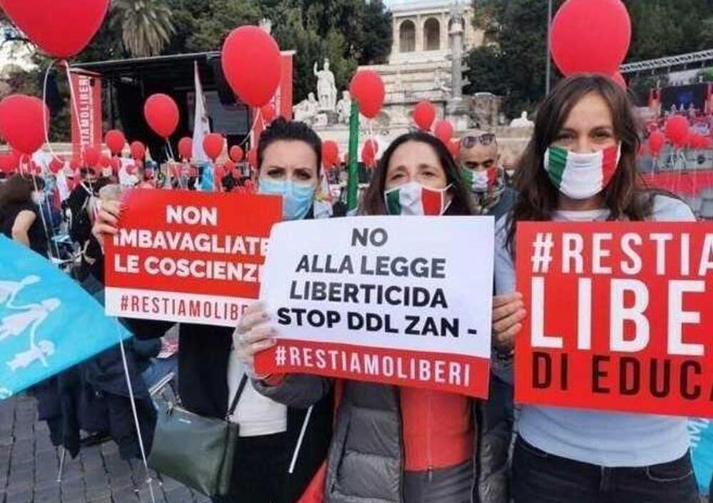 &quot;I fan non la conoscono, i vip vogliono solo farsi pubblicit&agrave;&quot;, Borgonovo e Terragni ancora contro il ddl Zan