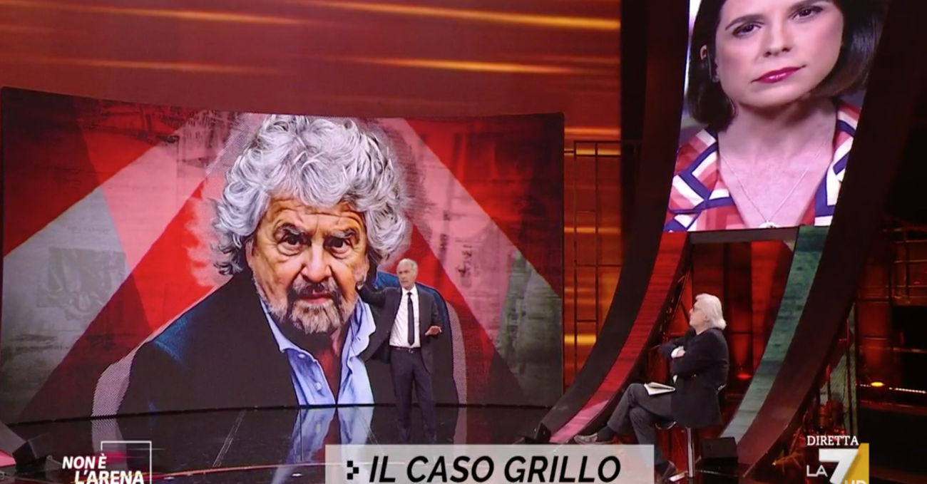 Caso Grillo, parla l&#039;amico del figlio. Ecco il testo integrale dell&#039;audio trasmesso da Non &egrave; l&#039;Arena