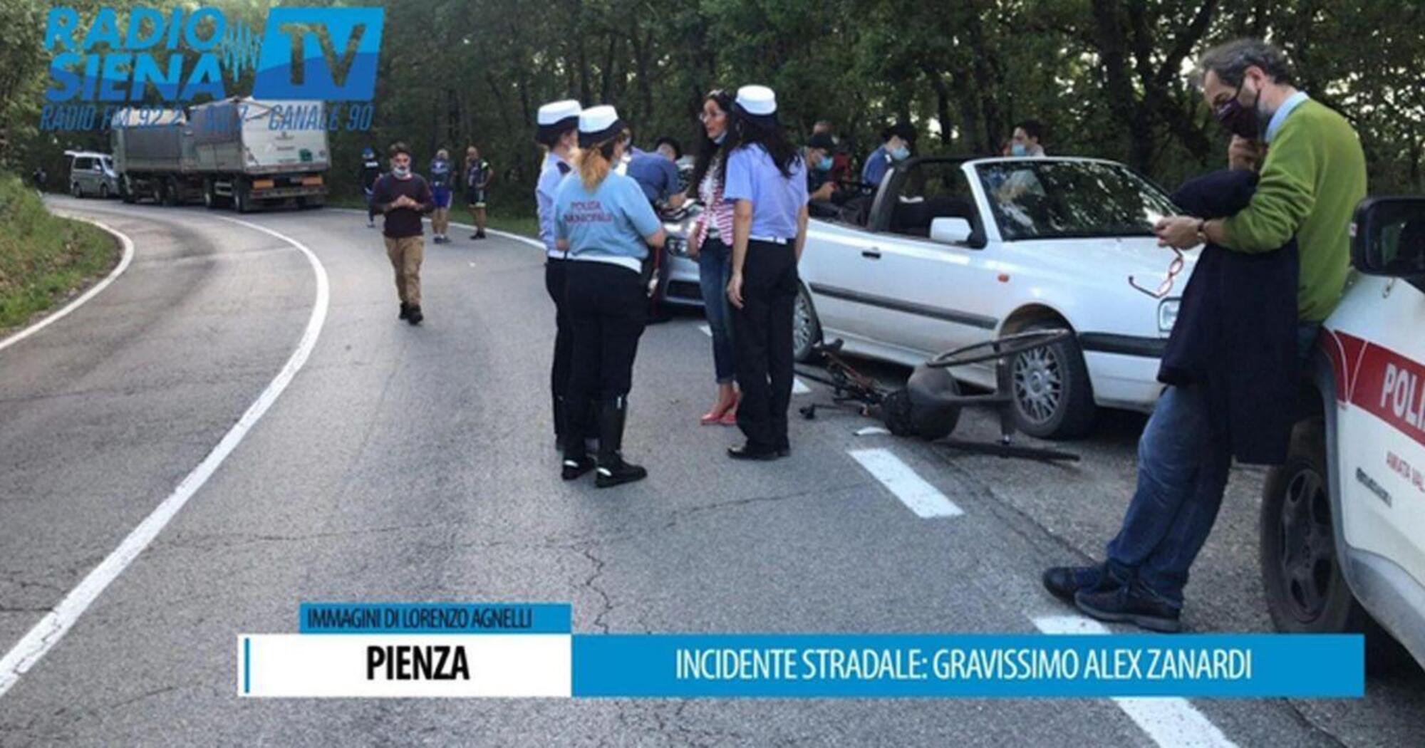 Zanardi luogo incidente