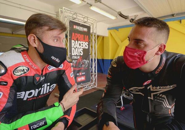 [VIDEO] Spavald 92 racconta l&rsquo;emozione di andare in pista con Max Biaggi: &ldquo;Ho incontrato il mio idolo!&quot;