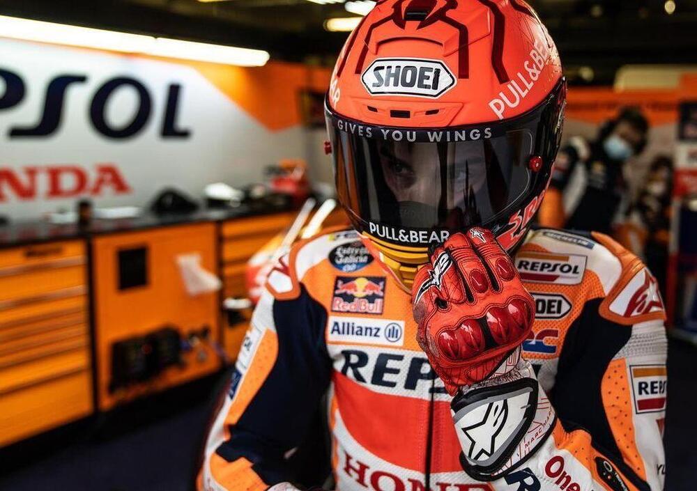 Inutile girarci intorno: Marc Marquez non sta bene e lo ammette anche lui