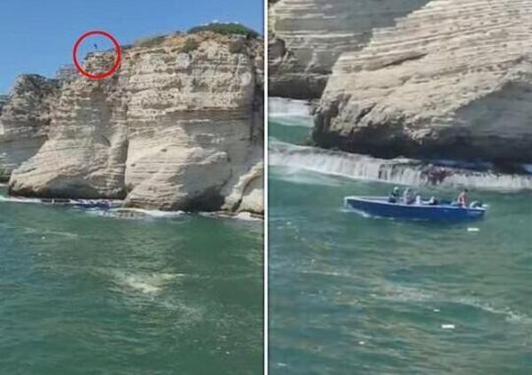 Si tuffa da 35 metri e centra una barca turistica: morto sul colpo [VIDEO CHOC]